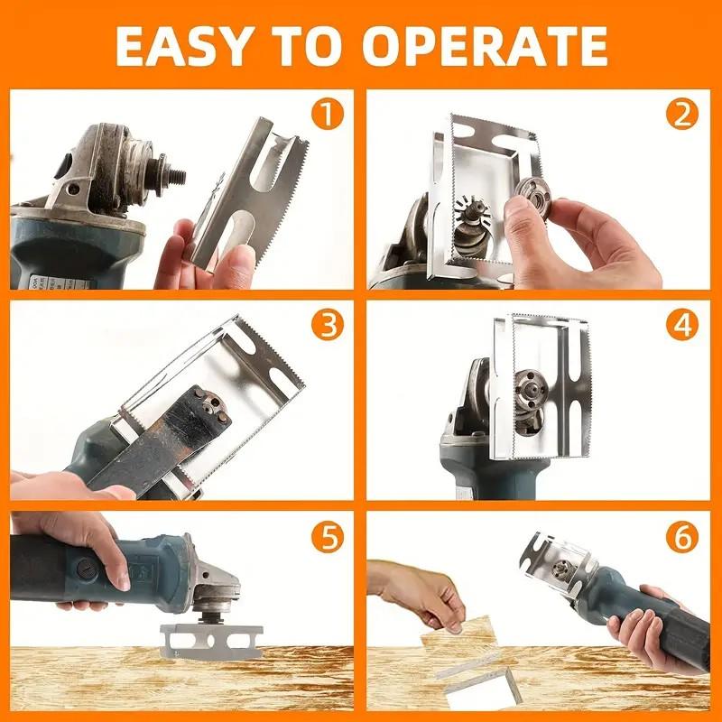 2 paquetes de cortador de ranuras cuadradas compatible