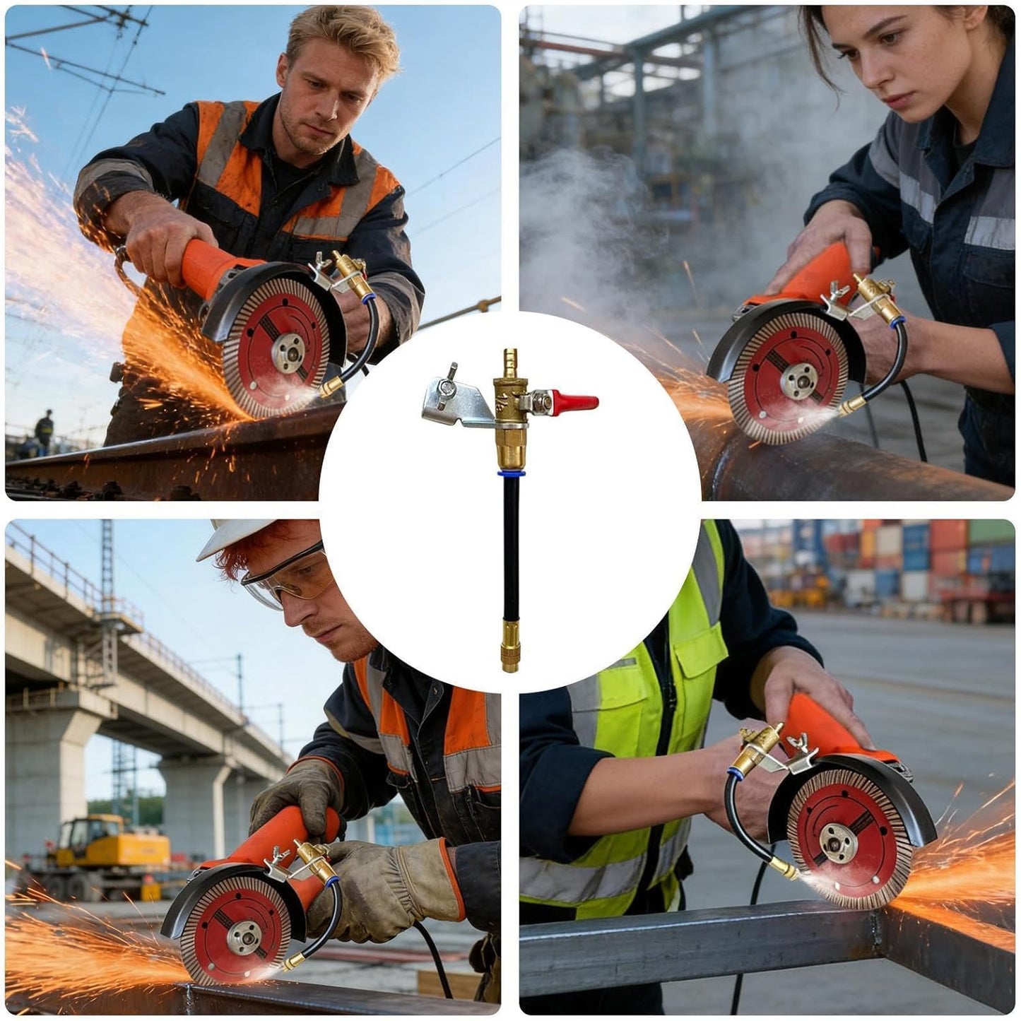 Angle Grinder Dust Remover Water Sprayer