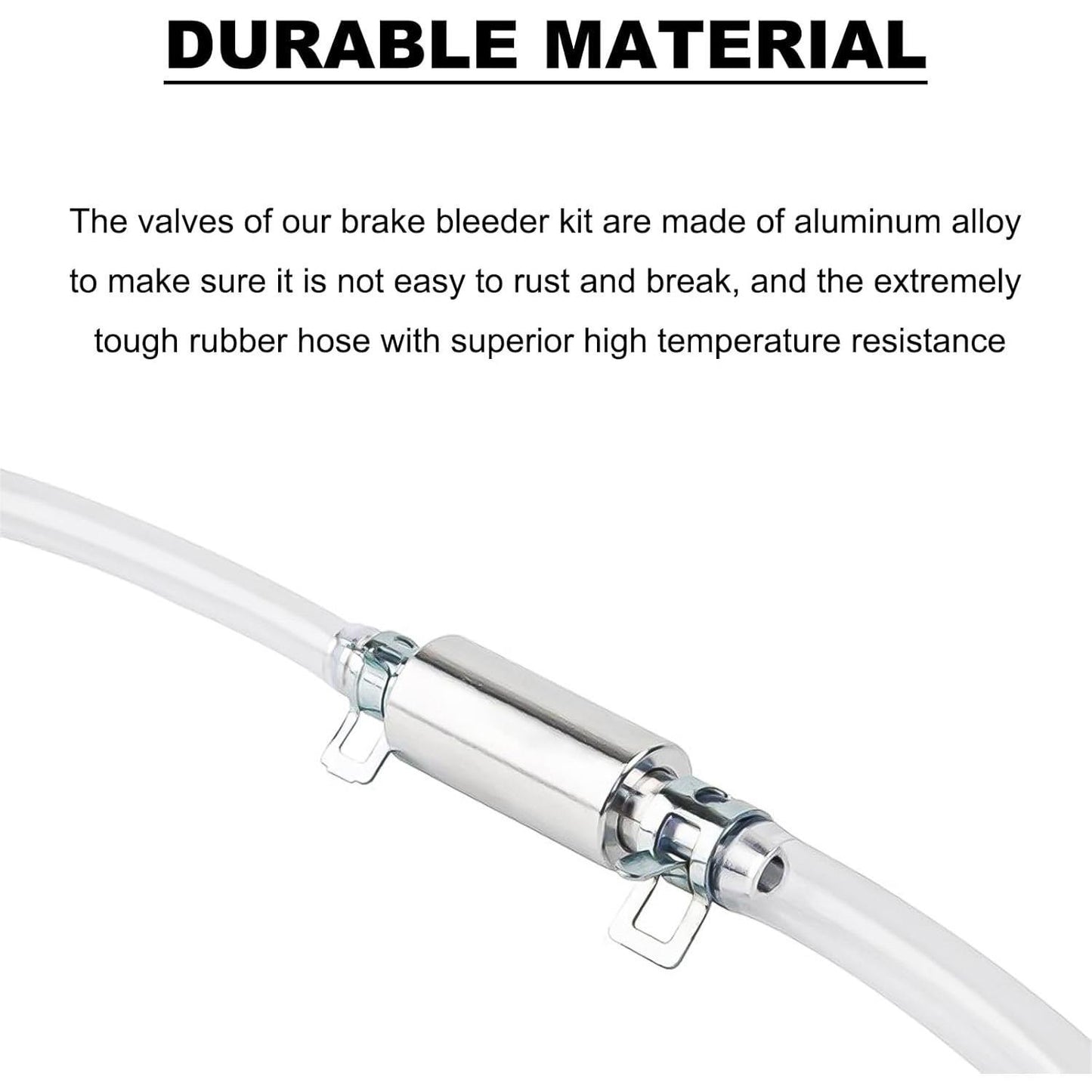 Car Brake Bleeder Hose with One Way Check Valve