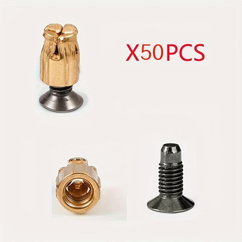 GJANSH Reusable Hinge Expansion Embedded Parts Are Suitable for Repairing Door Panel Fasteners, Durable Fasteners, Rust-proof Parts, Suitable for Door Panels, Door Locks, Cabinet Door Hinges
