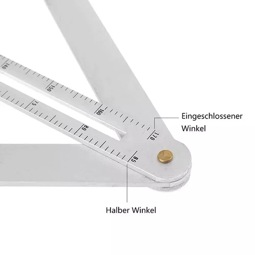 New Premium Corner Angle Finder, Stainless Steel Protractor Digital Angle Finder with Scales, Miter Saw Bevel Gauge and Corner Angle Finder for Woodworking