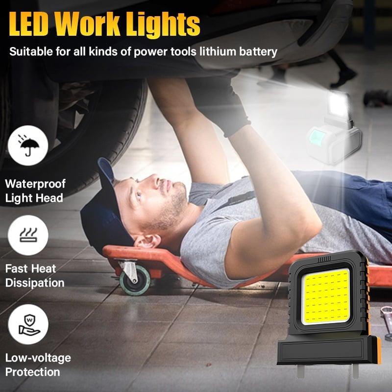 Luz de trabajo portátil - para todas las baterías de herramientas eléctricas