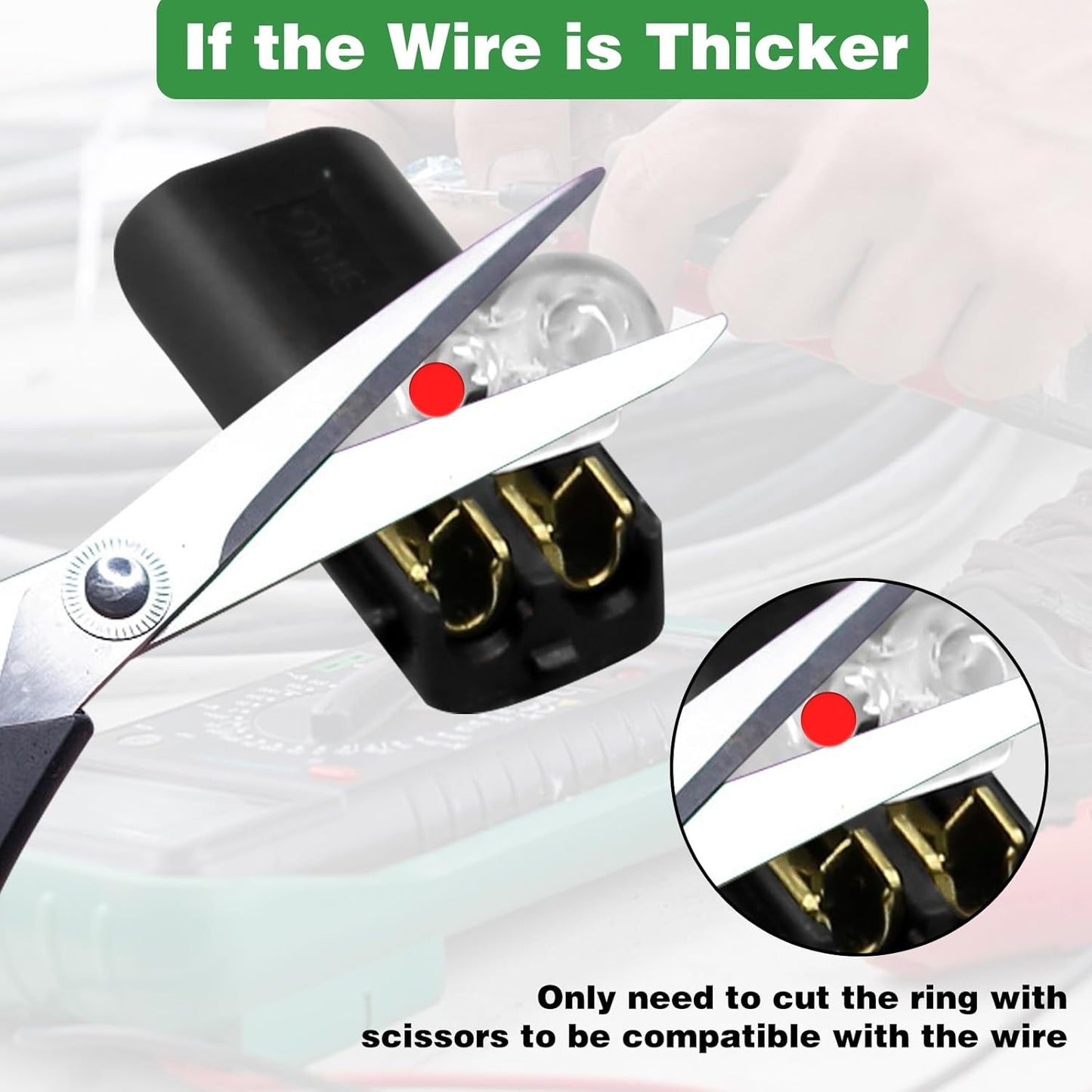Conectores de tira de luz LED de 2 pines con conector enchufable de doble cable