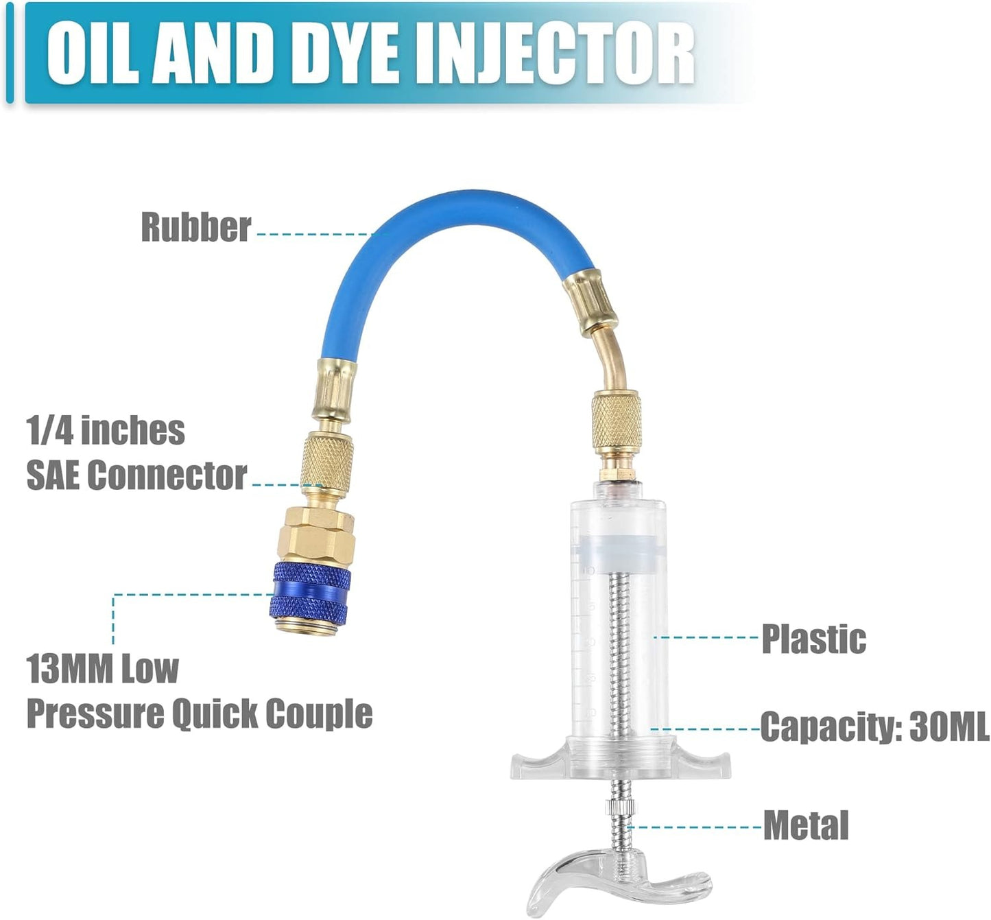 Oil and Dye Injectors Kit