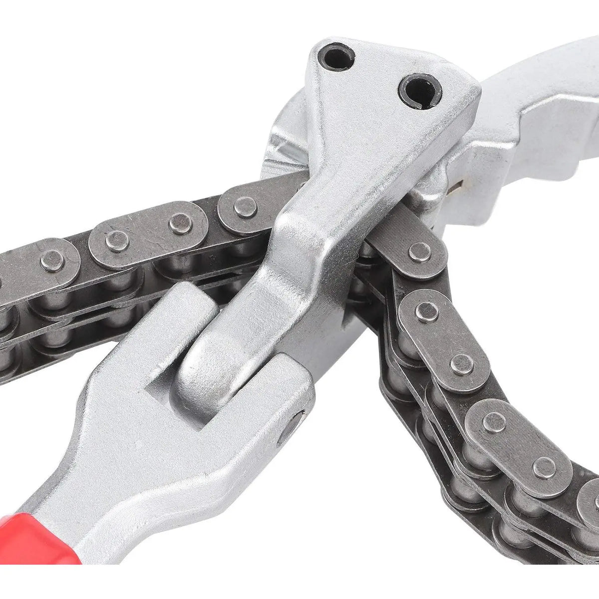 GJANSH Oil Filter Wrench / Chain-Style Wrench — Features a 13.8-inch long, adjustable handle and self-adjusting mechanism; suitable for automotive maintenance and removal tasks.
