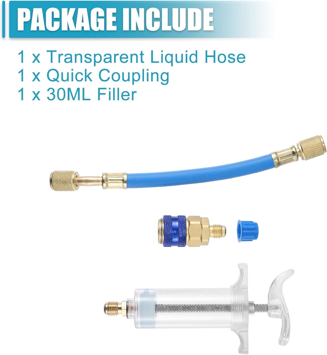 Oil and Dye Injectors Kit