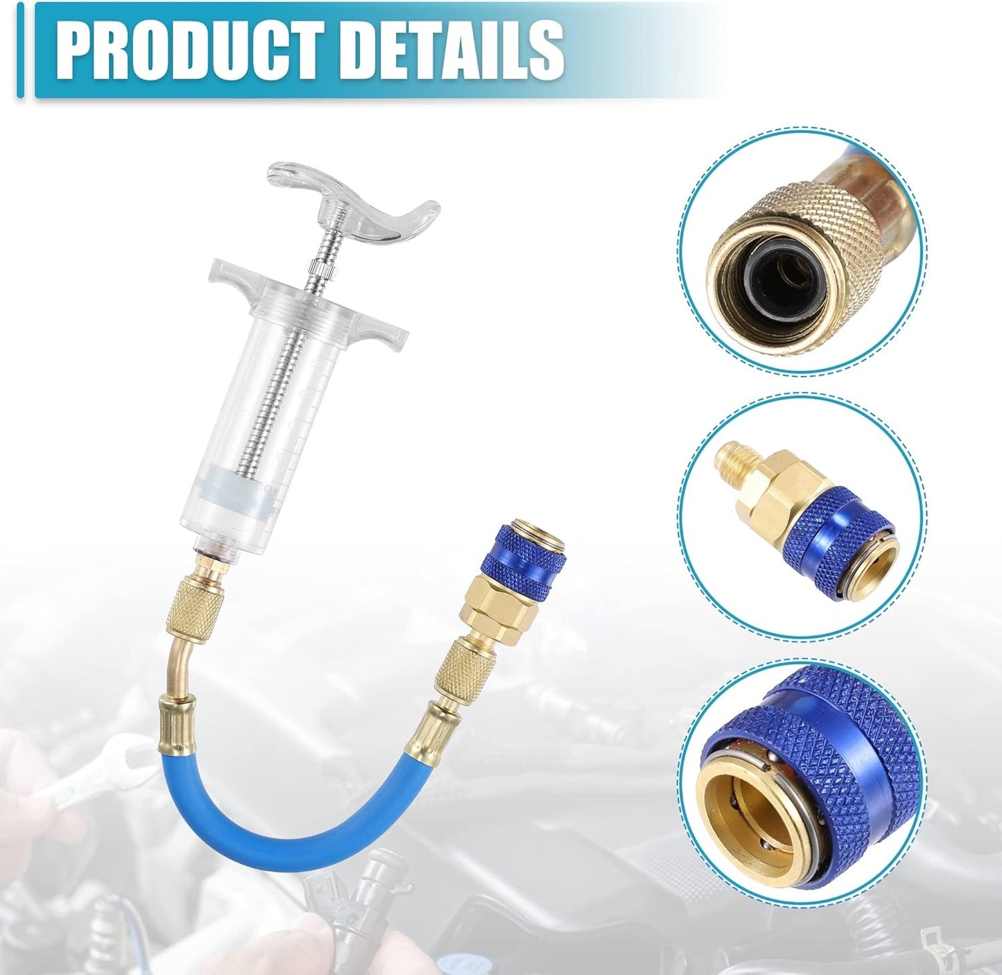 Oil and Dye Injectors Kit