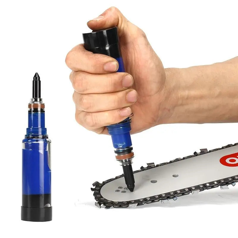 GJANSH 2pcs Heavy-Duty Chain Saw & Lawn Mower Oil Injector - Pressurized Lubrication System with Leak-Proof Construction, Compatible with ChaiGJANSH nsaws, Lawnmowers, Outdoor Power Equipment - Extends Engine Life & Reduces Friction