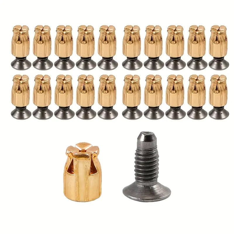 GJANSH Reusable Hinge Expansion Embedded Parts Are Suitable for Repairing Door Panel Fasteners, Durable Fasteners, Rust-proof Parts, Suitable for Door Panels, Door Locks, Cabinet Door Hinges