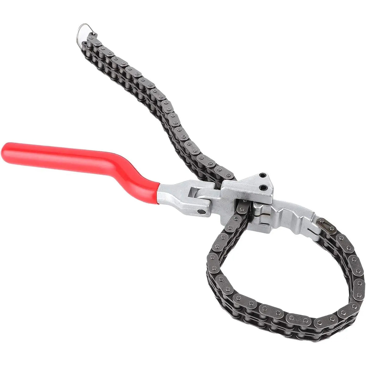 GJANSH Oil Filter Wrench / Chain-Style Wrench — Features a 13.8-inch long, adjustable handle and self-adjusting mechanism; suitable for automotive maintenance and removal tasks.