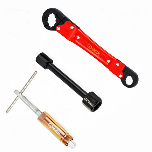 GJANSH Compression Sleeve Puller Tool Remove Nut & Ferrule Of Pipe 03943, Sleeve Remover For 1/2” Compression Fittings Only, Corroded Supply Stops, Plumbing Tools Compression Ring Removal Tool