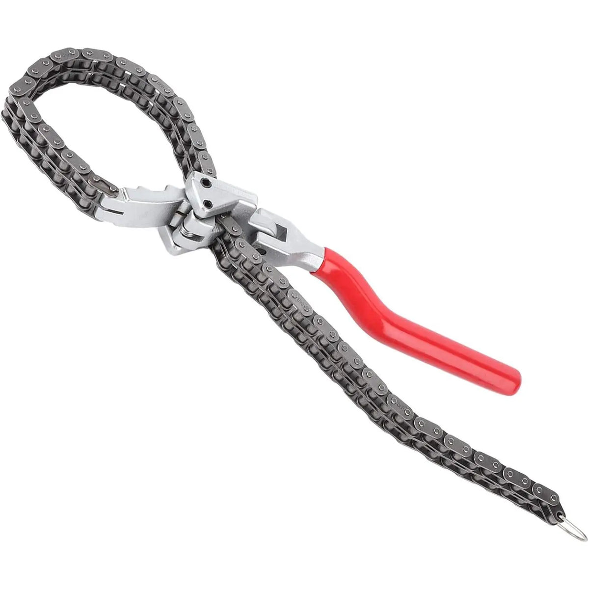 GJANSH Oil Filter Wrench / Chain-Style Wrench — Features a 13.8-inch long, adjustable handle and self-adjusting mechanism; suitable for automotive maintenance and removal tasks.