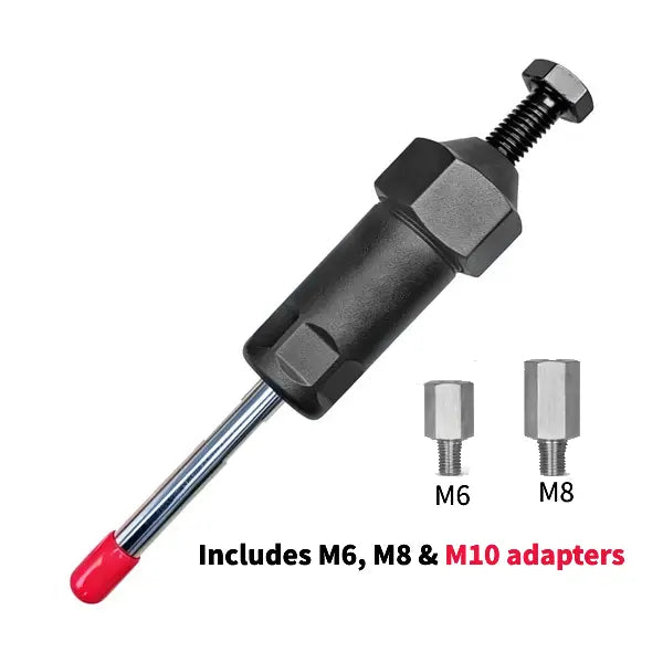 GJANSH Industrial Grease Unclogger – Professional Grade Tool for Blocked Machinery Fittings, High Pressure Exceeds 600 PSI, Fits M6/M8/M10, Heavy Duty Steel Build for Tractors, Excavators, Trucks & Automotive Maintenance