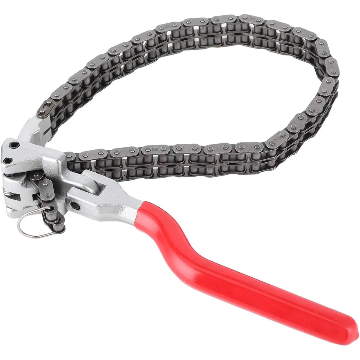 GJANSH Oil Filter Wrench / Chain-Style Wrench — Features a 13.8-inch long, adjustable handle and self-adjusting mechanism; suitable for automotive maintenance and removal tasks.