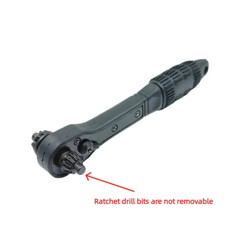 GJANSH Ratchet Drill Chuck Key Wrench with 1 Sets Sockets, Universal Magnetic Ratcheting Chuck Spanner, Replacement Tool for Drill, Compatible with Most Electric Drills and Power Tools