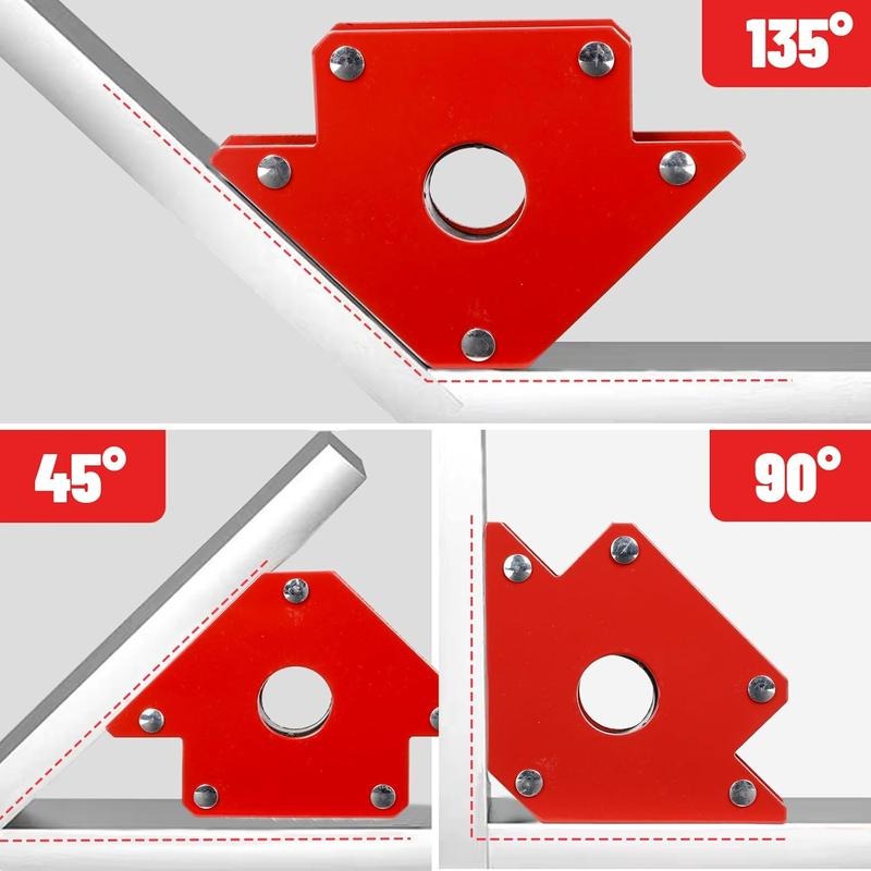 Imanes de soldadura de 25 libras (paquete de 4)