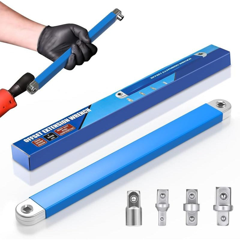 Llave de extensión desplazada lista para impacto