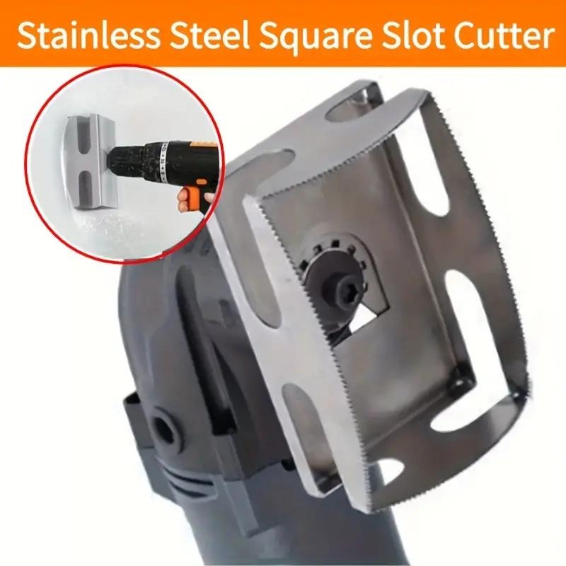 2 paquetes de cortador de ranuras cuadradas compatible