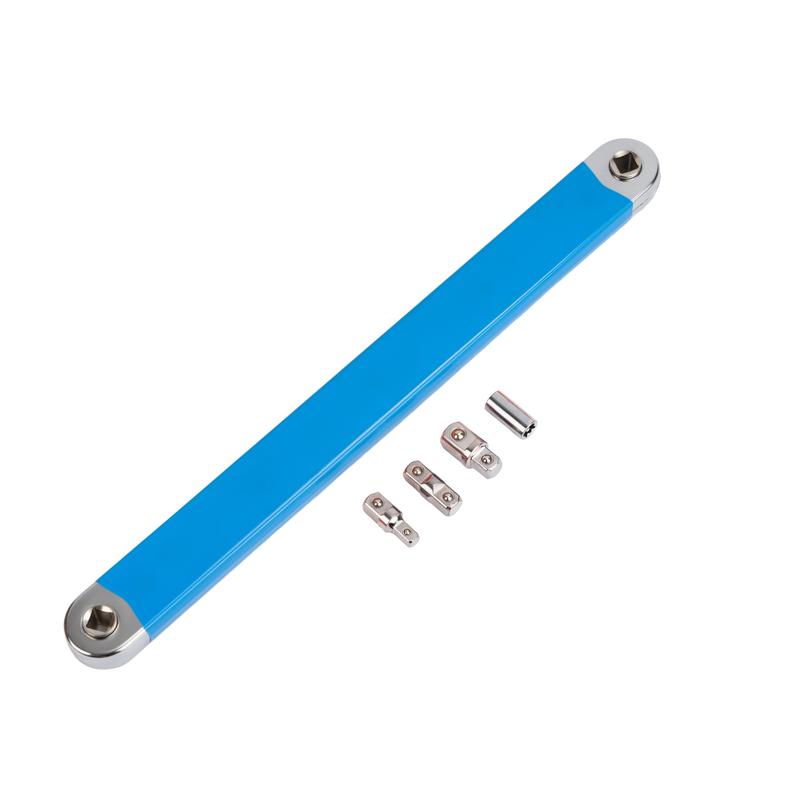 Llave de extensión desplazada lista para impacto