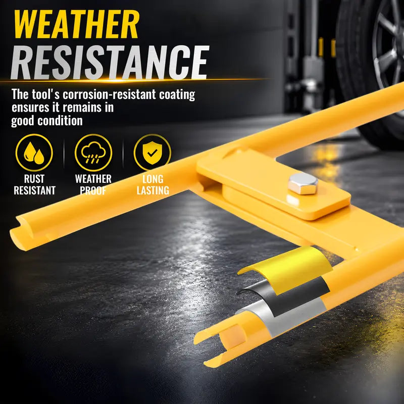 GJANSH Truck Brake Spring Tool LT890 Heavy Duty Truck Brake Spring Slack Adjustable Tool Anchor Pin Spings Installer for Semi Trucks Brake Spring Pliers Air Drum Brake Shoe Spring Tools LTI 890 Yellow