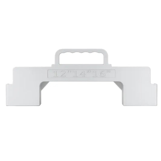 GJANSH 3-in-1 Framing Tools, 12“, 14”, 16" On-Center Layout Framing Spacing Tool, Cast Aluminum Layout Jig for Walls, Roofs, Floors, Ladders, and Decks