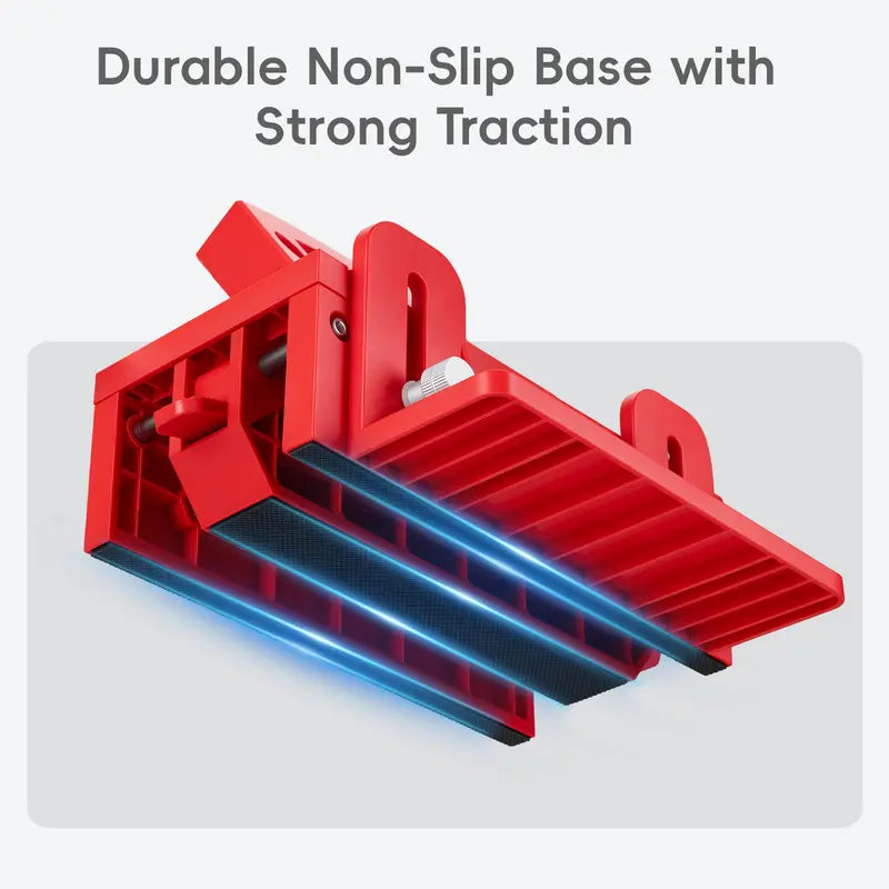 Alphastart Upgraded Table Saw Push Block, Ergonomic Woodworking Safety Pusher with Balance Support, Adjustable for Material Thickness, Anti-Slip, Prevents Kickback & Protects Hands, Summervibes