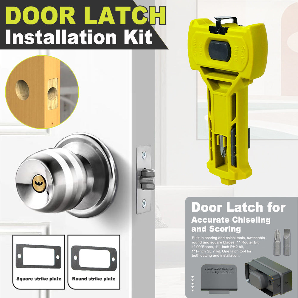 Kit de instalación de pestillo de puerta