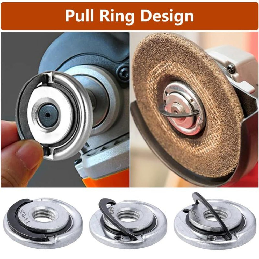 Tuercas de brida para amoladora angular con rosca M14 y 5/8-11 pulgadas
