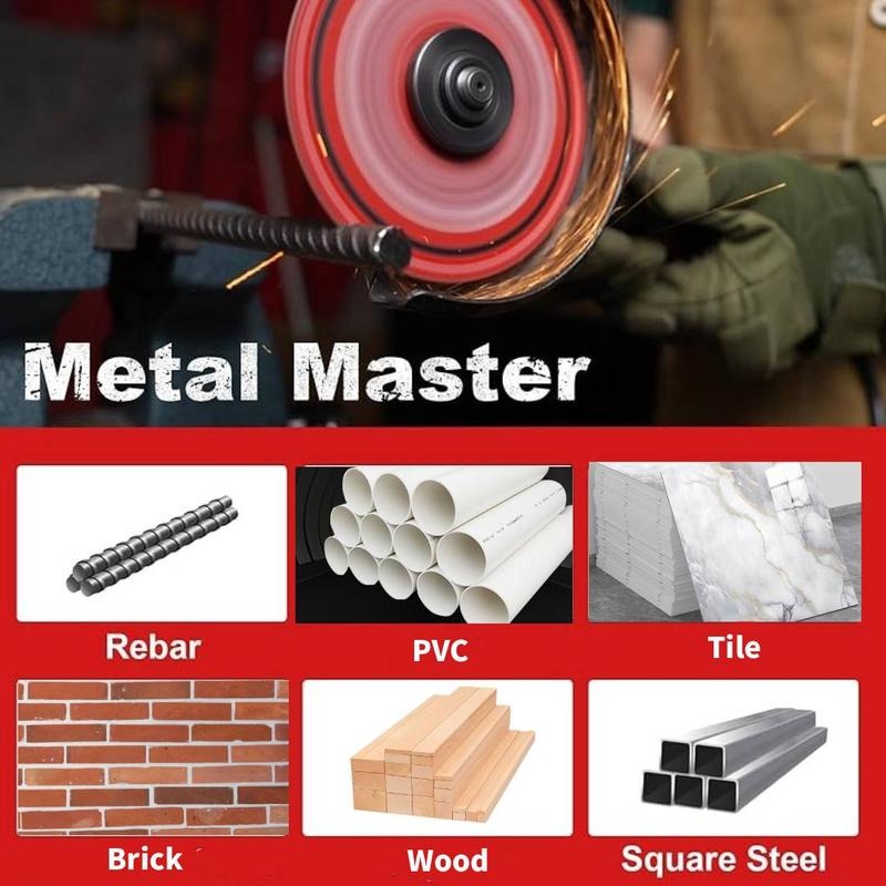 ️SNAPFIXMATE 3 discos de corte de materiales múltiples de 4.5 pulgadas