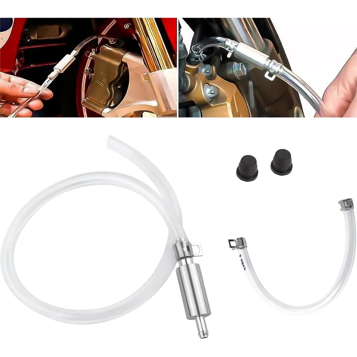 Car Brake Bleeder Hose with One Way Check Valve